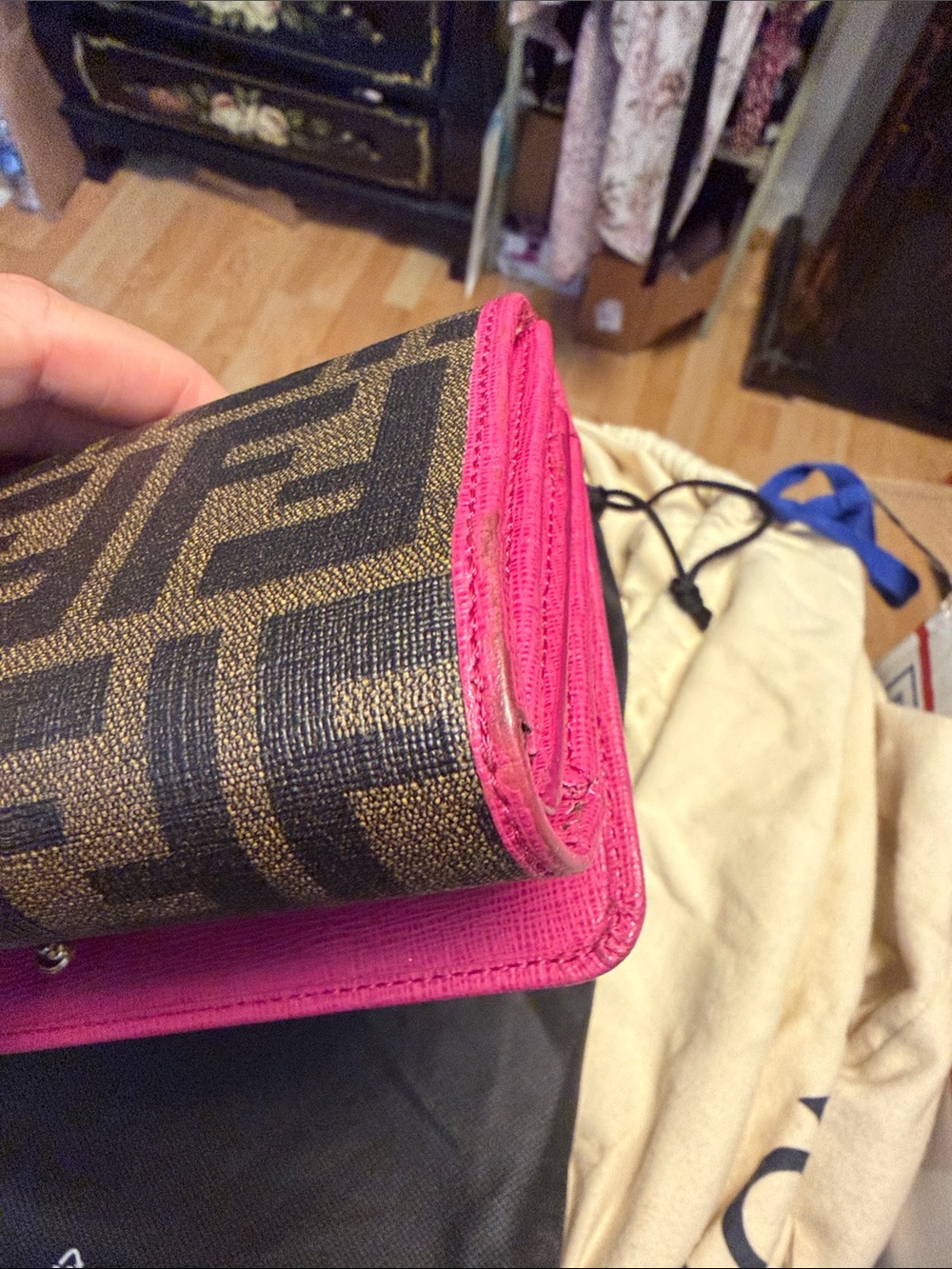 Fendi monogram wallet - Picture 3 of 11